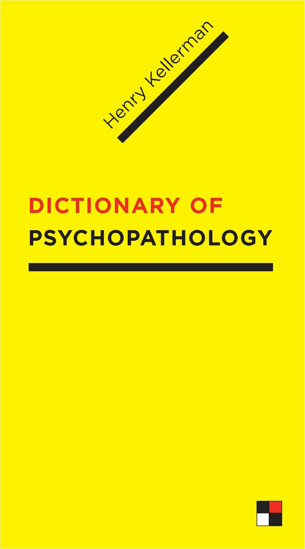 Book cover image for Dictionary of Psychopathology ISBN: 9780231146500